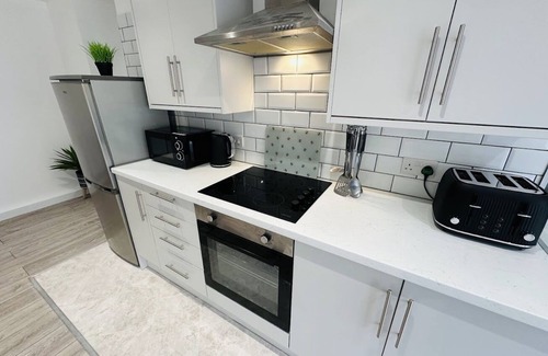 St. Thomas Apartamento | Apartamento-De Lujo-Baño privado-Vista a parte del mar