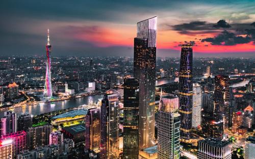 Guangzhou Central Business District Hotel | Yufei high-altitude night view Huge-Screen Audiovisual Hotel - Guangzhou Tower Zhujiang New Town Sports West Road Branch - Canton Fair Exclusive