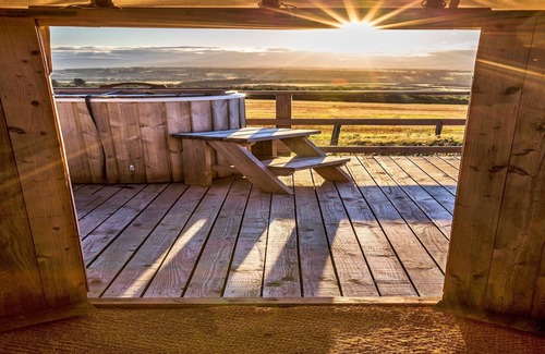 Auchterarder Chalet De Esquí | Yurt in Gleneagles with Hot Tub Retreat