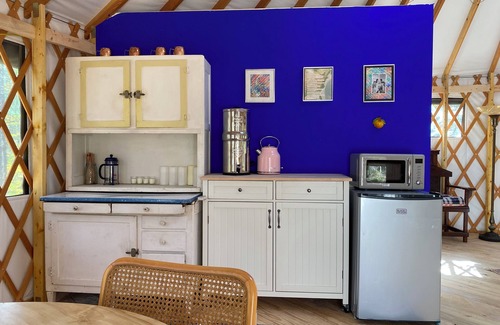 Walton Apartamento | Yurt in Woods of Western Catskills
