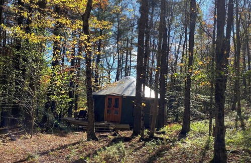 Walton Apartamento | Yurt in Woods of Western Catskills