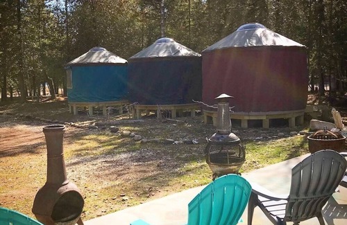 Bois Blanc Island Apartamento | Yurt - Escape aislado de la isla en el retiro privado y ecológico del lago Hurón