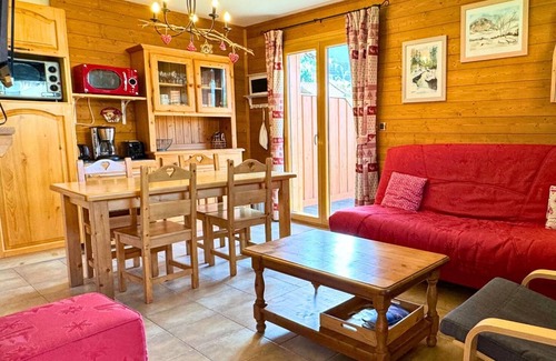 Mont-Saxonnex Apartamento | Z-Chalet Mitoyen 7B., Z-Chalet Mitoyen 7B.