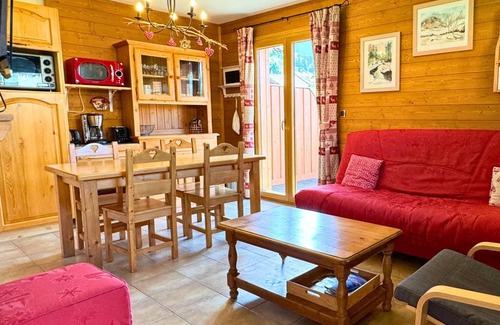 Mont-Saxonnex Apartamento | Z-Chalet Mitoyen 5A., Z-Chalet Mitoyen 5A.