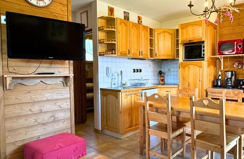 Mont-Saxonnex Apartamento | Z-Chalet Mitoyen 3B., Z-Chalet Mitoyen 3B.