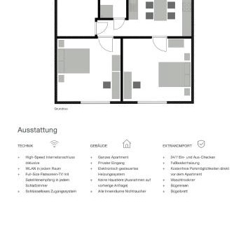 Rhein-Erft-Kreis District Apartamento | Zehnthof 2a WH01 EG - Apartment 2 SZ, 4 Betten
