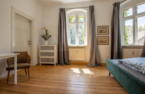 Mugeln Apartamento | Zeitreise: Wohnen im Herrenhaus genau zw. L u. DD