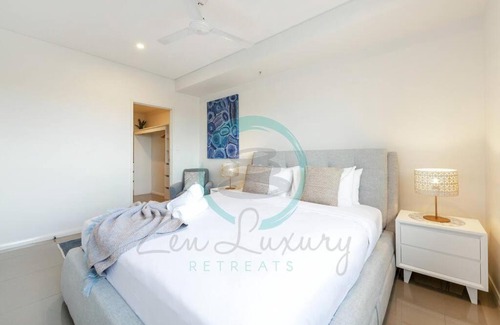 Darwin City Centre Apartamento | ZEN At ARRAY: 2BR Retreat in CBD