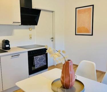 Micheldorf in Oberoesterreich Apartamento | Zentrale Wohnung mit Blick auf Burg Altpernstein