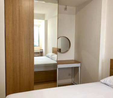 Bandung Kulon Apartamento | Zen Inspired 2-bedroom Apartment with Mountain City View