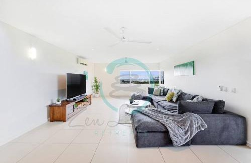 Darwin City Centre Apartamento | ZEN LUXURY: 2-Story 4-BR Penthouse in Darwin City with Mindal Markets & Harbour Views