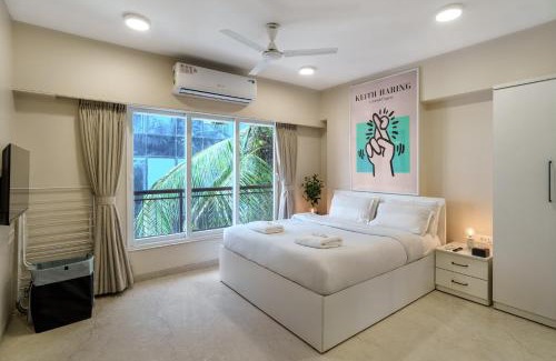 Khar Apartamento | Zen Private 3BHK in Bandra