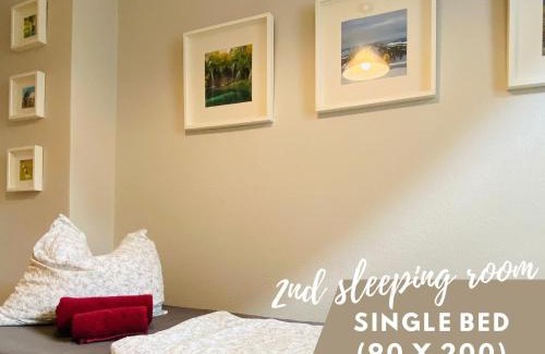 Jena Apartamento | Zentral & ruhig, ideal für Home Office mit Garten