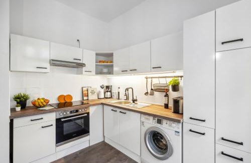Elberfeld-Mitte Apartamento | Zentral Wohnen im Luisenviertel Küche & Smart-TV