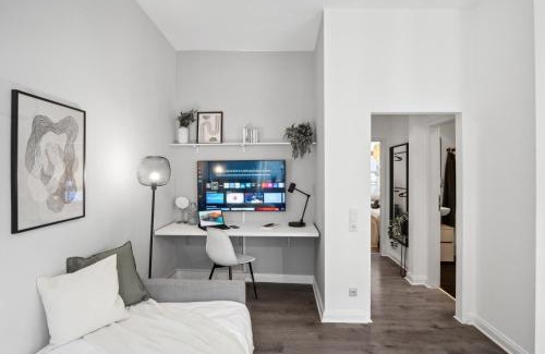 Elberfeld-Mitte Apartamento | Zentral Wohnen im Luisenviertel Küche & Smart-TV