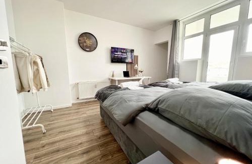 Holsterhausen Apartamento | Zentrale City Ferienwohnung Essen 3 Zimmer Balkon Messe