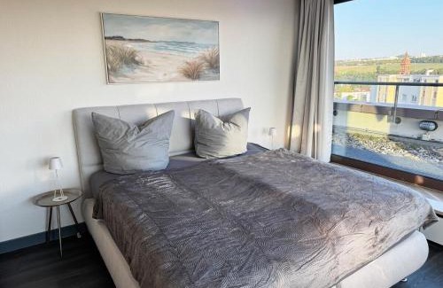 Pforzheim Apartamento | Zentrale Penthouse Suiten mit Goldstadtblick