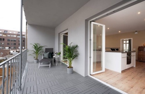 Hauptbahnhof Apartamento | Zentrales 80-qm-city-apartment für 4 Pers