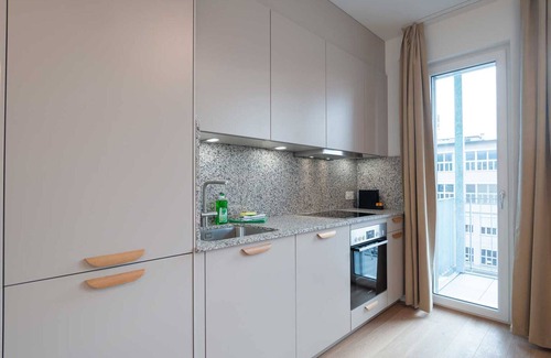 Center Apartamento | ZH Red 5 - Letzigrund HITrental Apartment