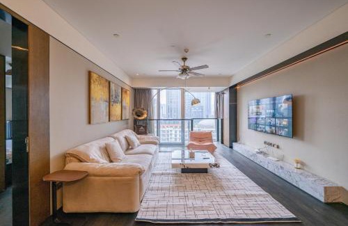 Zhabei Apartamento | ZHome-Luxury Three-bedroom Suite-Near the Bund