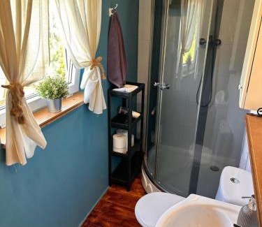gmina Stezyca Casa | Zielony zakątek Kaszub ,Domek Uroczy , Slow& Life koło Golubia,z balia, sauna,kominek,ognisko