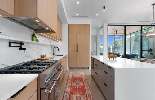 Zilker Casa | Zilker Poolside Retreat, EV charger & Walkable