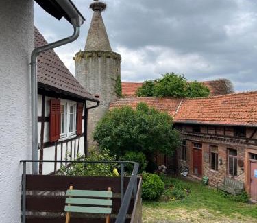Langendiebach Apartamento | Zum Turmstorch - frisch saniert, modern, eigener Zugang