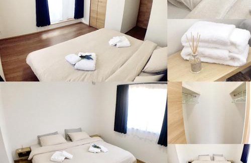 Okinawa Villa | ZZOKIAI藍魚 2 mins walk to the beach! Upscale villa area 15 mins from airport! Parking, dryer, baby cots are all available