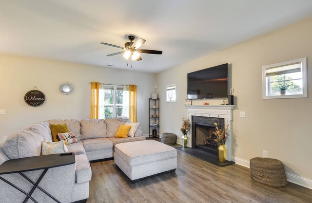 11 Mi to Fort Bragg: Family Home w/ Patio!