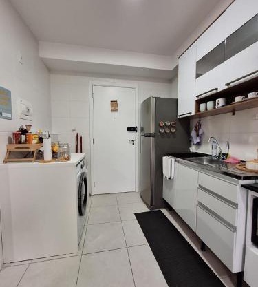 1107 Ponte Laguna, Pq Burle Marx, Apto 1 dorm e Varanda