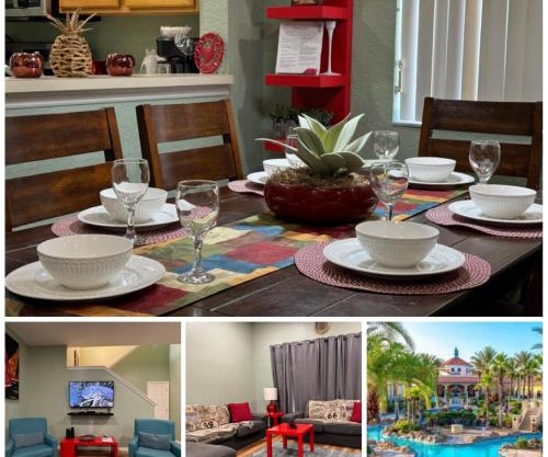 1307 Comfortable 3-Bedroom Townhome at Regal Palms