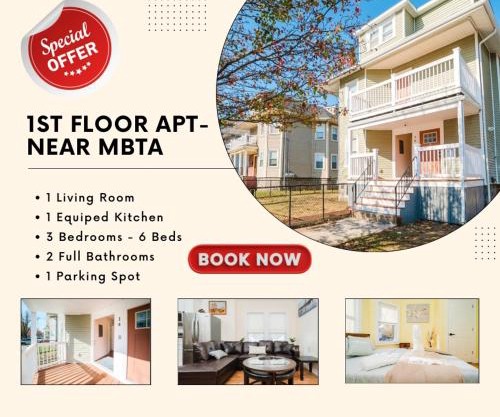 14-1- 3BR Milton -Cozy Apt near Blue Hills Museum