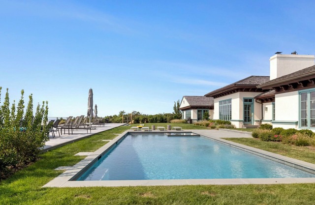 180 Degree Ocean Views, Wide Deck with Fire Pit and Dining Table, Near...