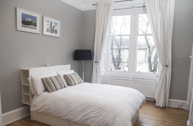 Apartamento de 2 dormitorios en Edimburgo, a 1,6 km del castillo.
