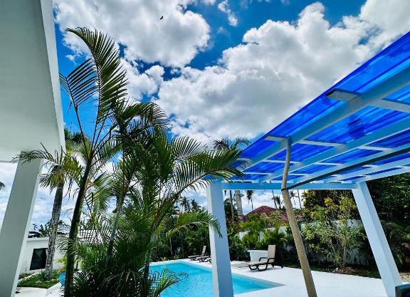 2 bungalows avec piscine