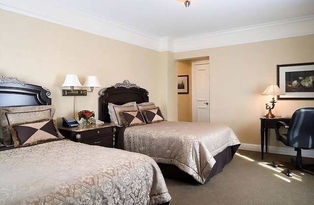 2 Deluxe 2 Double Beds at The Lucerne Hotel!