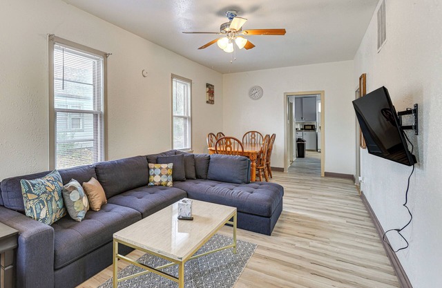 2 Mi to Dtwn: Salina Home w/ Deck & Yard