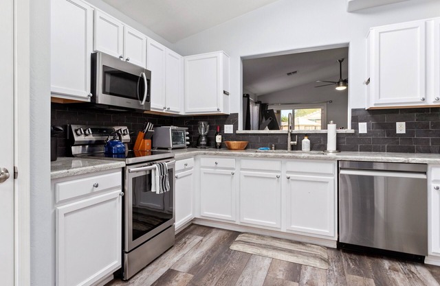 3 bed 2 bath single family home with a pool