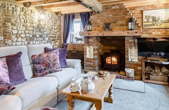 Alojamiento de 3 habitaciones en Foulden, cerca de Swaffham