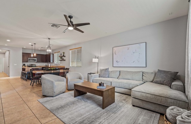 4Br/2.5B Home w/Private Backyard & Shared Pool