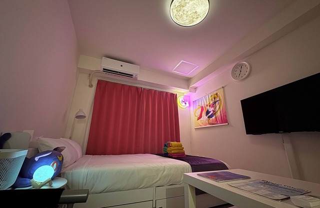 4min to Tameike Sanno stationPink Purple Magic Room3ppl - TRAVELERZ TOKYO AKASAKA / Minato-ku Tokyo