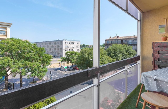 5 min. TGV Estación ★ Confort y Terraza al Sol ★