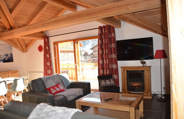 95 m2 col du Galibier 4 **** para 7 personas en el centro de Valloire