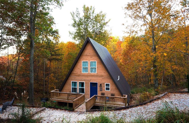 The Great Heron | A-Frame | Hot Tub | New!