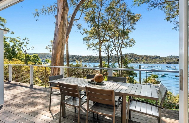 A peaceful sanctuary offering views over Pittwater