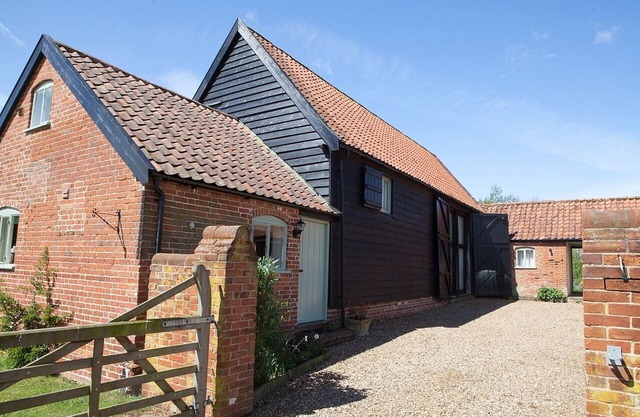 Un impresionante convertida Suffolk Granero, Chediston, Halesworth nr Southwold