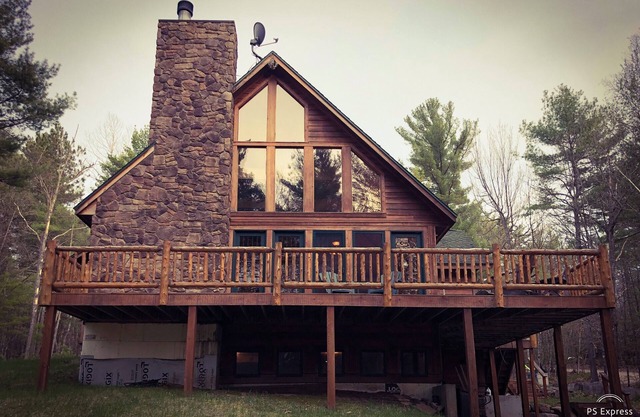 Adirondack Estilo Ski Chalet