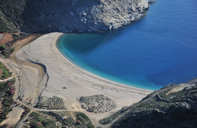 Villa Egea con vistas al mar Egeo