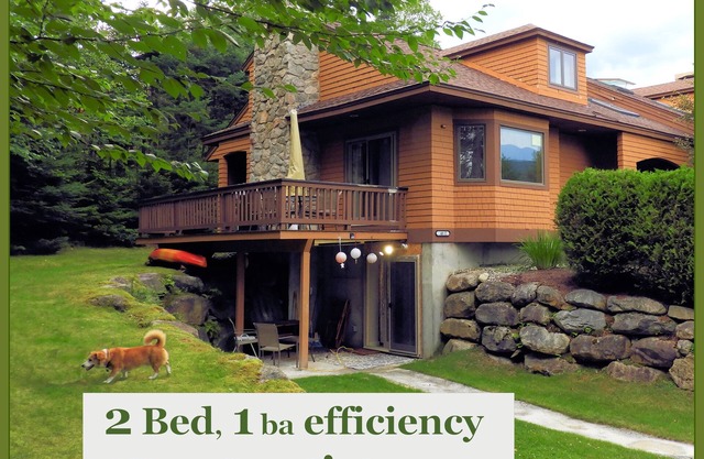 ¡Lujo pagable! 4per. Efficiency Ski-in Condo en Bretton Woods