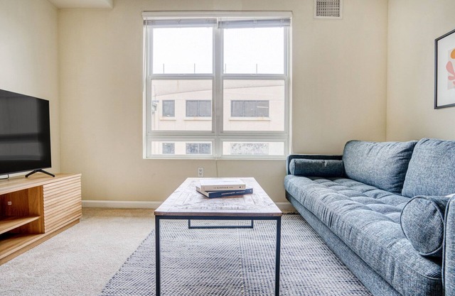 Airy San Bruno 1BR w/ Pool, Gym, W/D, near trains + shops, by Blueground